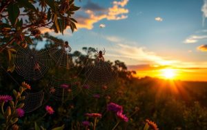 kiedy jest sezon pająków w Australii