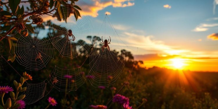 kiedy jest sezon pająków w Australii