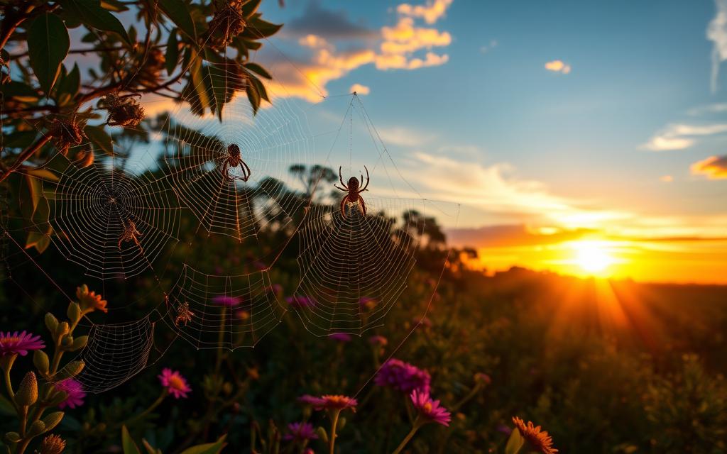 kiedy jest sezon pająków w Australii
