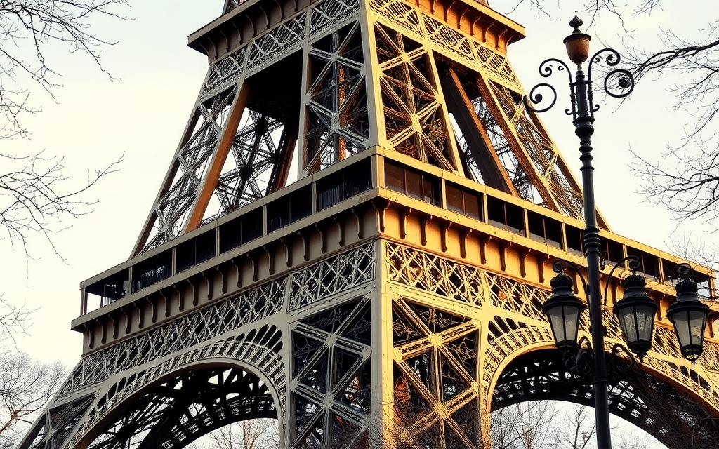 wieża Eiffla kolor pierwotny